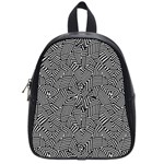 Modern Intricate Optical School Bags (Small)  Front