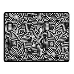 Modern Intricate Optical Fleece Blanket (small) by dflcprints