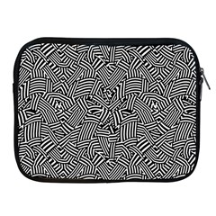 Modern Intricate Optical Apple iPad 2/3/4 Zipper Cases