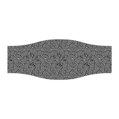 Modern Intricate Optical Pattern Stretchable Headband by dflcprintsclothing