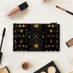 Lace Of Pearls In The Earth Galaxy Pop Art Cosmetic Bag (Small)  Back