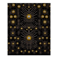 Lace Of Pearls In The Earth Galaxy Pop Art Shower Curtain 60  X 72  (medium)  by pepitasart