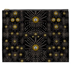 Lace Of Pearls In The Earth Galaxy Pop Art Cosmetic Bag (xxxl)  by pepitasart