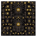 Lace Of Pearls In The Earth Galaxy Pop Art Large Satin Scarf (Square) Front