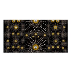 Lace Of Pearls In The Earth Galaxy Pop Art Satin Shawl by pepitasart