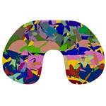 Shapes in retro colors              Travel Neck Pillow Front