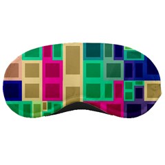 Rectangles And Squares              Sleeping Mask by LalyLauraFLM