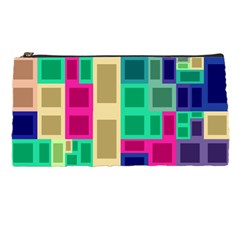 Rectangles And Squares        Pencil Case by LalyLauraFLM