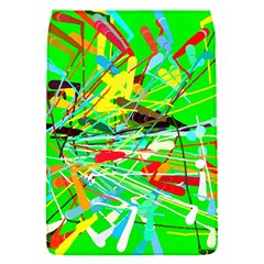 Colorful Painting On A Green Background        Blackberry Q10 Hardshell Case by LalyLauraFLM