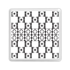 Pattern Background Texture Black Memory Card Reader (Square) 