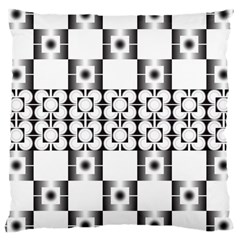 Pattern Background Texture Black Large Cushion Case (One Side)