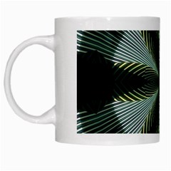 Lines Abstract Background White Mugs