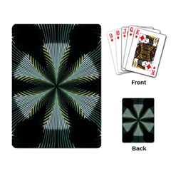 Lines Abstract Background Playing Card