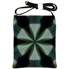 Lines Abstract Background Shoulder Sling Bags