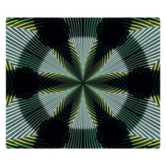 Lines Abstract Background Double Sided Flano Blanket (Small) 