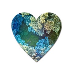 Fractal Formula Abstract Backdrop Heart Magnet