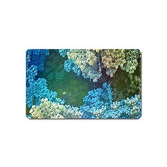 Fractal Formula Abstract Backdrop Magnet (Name Card)