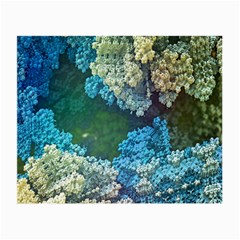 Fractal Formula Abstract Backdrop Small Glasses Cloth