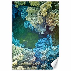 Fractal Formula Abstract Backdrop Canvas 12  x 18  