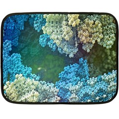 Fractal Formula Abstract Backdrop Double Sided Fleece Blanket (Mini) 