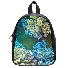 Fractal Formula Abstract Backdrop School Bags (Small) 