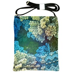 Fractal Formula Abstract Backdrop Shoulder Sling Bags