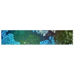 Fractal Formula Abstract Backdrop Flano Scarf (Small)