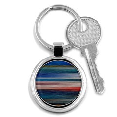 Background Horizontal Lines Key Chains (Round) 