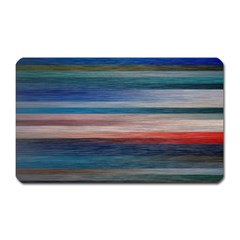 Background Horizontal Lines Magnet (Rectangular)