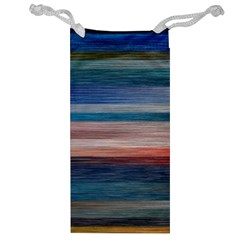 Background Horizontal Lines Jewelry Bag