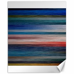 Background Horizontal Lines Canvas 16  x 20  