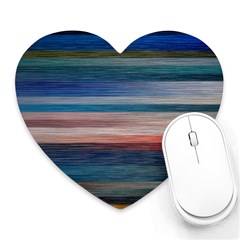 Background Horizontal Lines Heart Mousepads