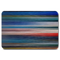 Background Horizontal Lines Large Doormat 