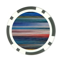 Background Horizontal Lines Poker Chip Card Guard (10 pack)