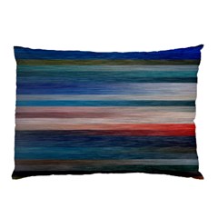 Background Horizontal Lines Pillow Case (Two Sides)