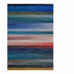 Background Horizontal Lines Small Garden Flag (Two Sides)