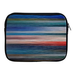 Background Horizontal Lines Apple iPad 2/3/4 Zipper Cases