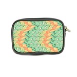 Emerald And Salmon Pattern Coin Purse Back