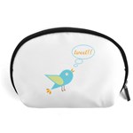 Cute Tweet Accessory Pouches (Large)  Front