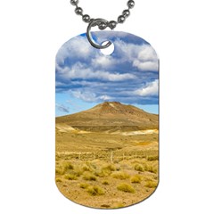 Patagonian Landscape Scene, Argentina Dog Tag (two Sides) by dflcprints