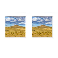 Patagonian Landscape Scene, Argentina Cufflinks (square) by dflcprints