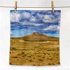 Patagonian Landscape Scene, Argentina Face Towel by dflcprints