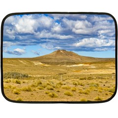 Patagonian Landscape Scene, Argentina Fleece Blanket (mini) by dflcprints