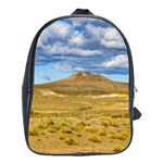 Patagonian Landscape Scene, Argentina School Bags(Large)  Front