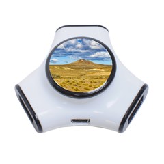 Patagonian Landscape Scene, Argentina 3-port Usb Hub by dflcprints