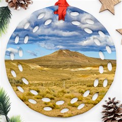 Patagonian Landscape Scene, Argentina Ornament (round Filigree) by dflcprints