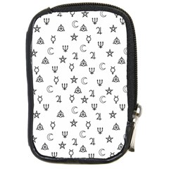 Witchcraft Symbols  Compact Camera Cases by Valentinaart