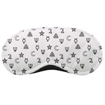 Witchcraft symbols  Sleeping Masks Front