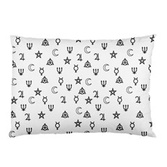 Witchcraft Symbols  Pillow Case (two Sides) by Valentinaart