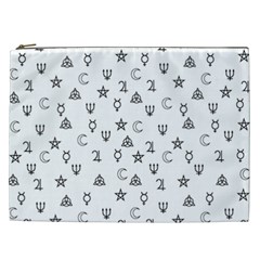 Witchcraft Symbols  Cosmetic Bag (xxl)  by Valentinaart